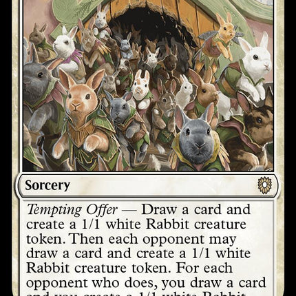 Tempt with Bunnies [Bloomburrow Commander]