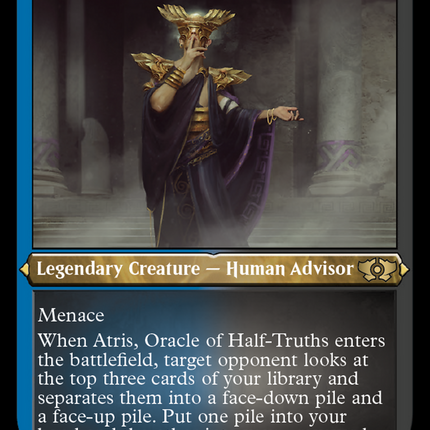 Atris, Oracle of Half-Truths (Foil Etched) [Multiverse Legends]