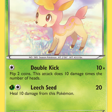 Deerling (13/114) [Black & White: Base Set]