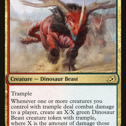Quartzwood Crasher (Promo Pack) [Ikoria: Lair of Behemoths Promos]