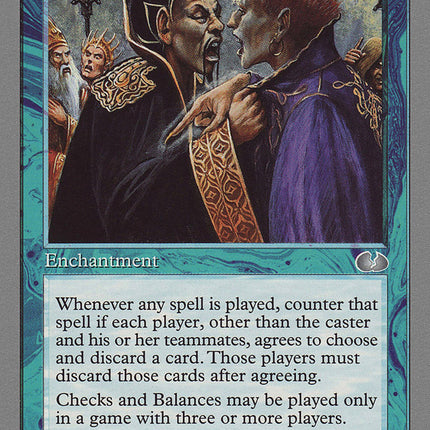 Checks and Balances [Unglued]
