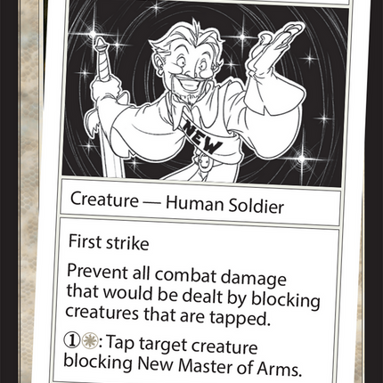 New Master of Arms [Mystery Booster 2 Playtest Cards]