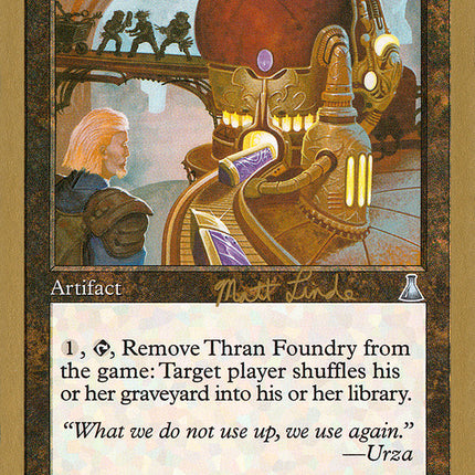 Thran Foundry (Matt Linde) (SB) [World Championship Decks 1999]