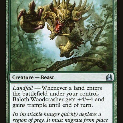 Baloth Woodcrasher [Commander 2011]