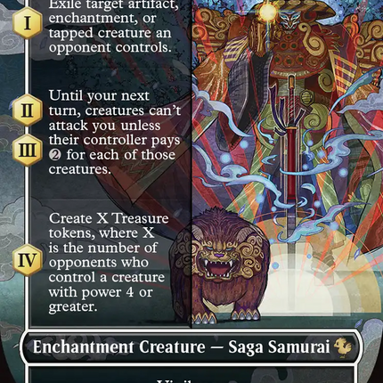 Summon: Yojimbo (Borderless) [FINAL FANTASY Commander]
