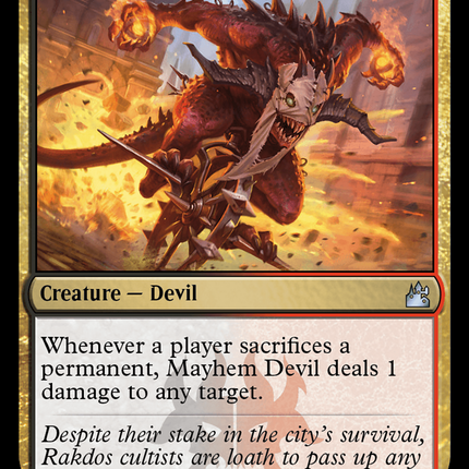 Mayhem Devil [Ravnica Remastered]
