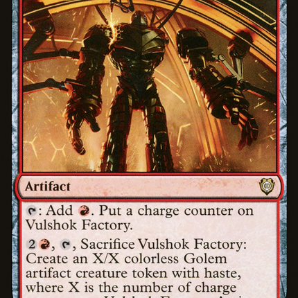Vulshok Factory [Phyrexia: All Will Be One Commander]