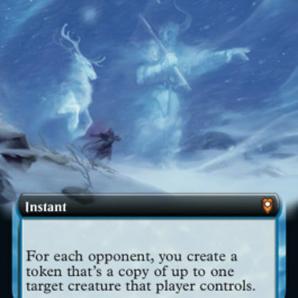 Elminster's Simulacrum (Extended Art) [Commander Legends: Battle for Baldur's Gate]