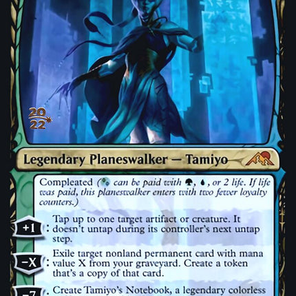 Tamiyo, Compleated Sage [Kamigawa: Neon Dynasty Prerelease Promos]