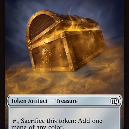 Moogle (0011) // Treasure (0023) Double-Sided Token [FINAL FANTASY Tokens]