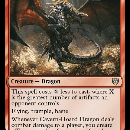 Cavern-Hoard Dragon [The Lord of the Rings: Tales of Middle-Earth Commander]
