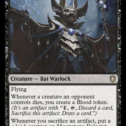 Moonstone Eulogist [Bloomburrow Commander]