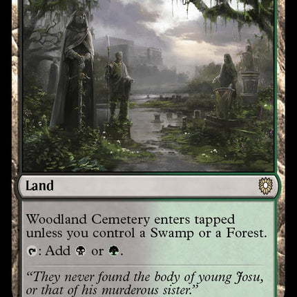 Woodland Cemetery [Bloomburrow Commander]