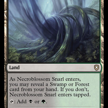 Necroblossom Snarl [Bloomburrow Commander]
