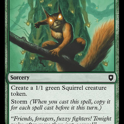 Chatterstorm [Bloomburrow Commander]
