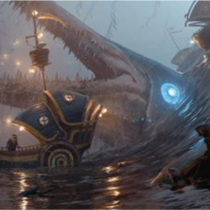 Eluge, the Shoreless Sea Art Card [Bloomburrow Art Series]