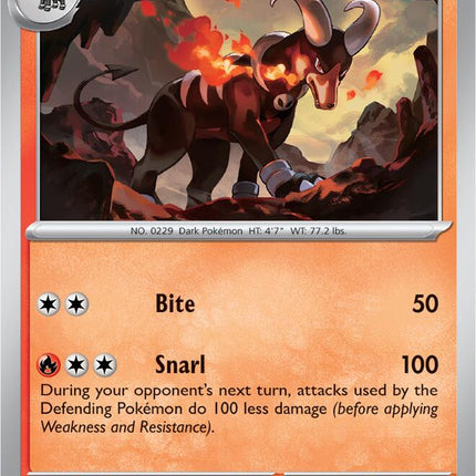 Houndoom (008/064) [Scarlet & Violet: Shrouded Fable]