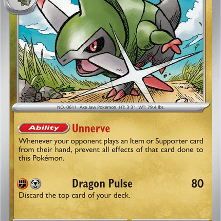 Fraxure (045/064) [Scarlet & Violet: Shrouded Fable]