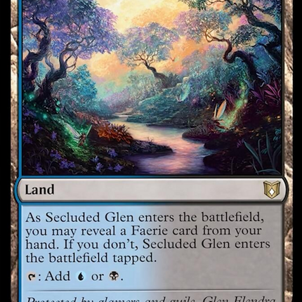 Secluded Glen [Wilds of Eldraine Commander]