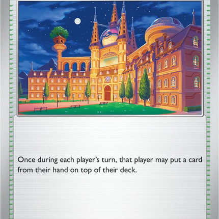 Academy at Night (054/064) [Scarlet & Violet: Shrouded Fable]