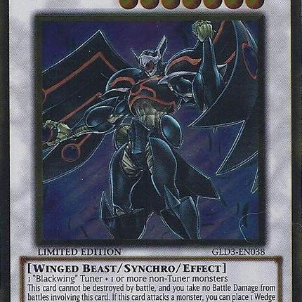 Blackwing Armor Master [GLD3-EN038] Gold Rare