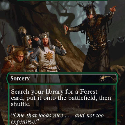 We Want...A SHRUBBERY! - Three Visits [Secret Lair Drop Series]