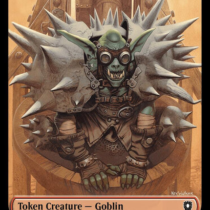 Goblin // Thopter Double-Sided Token [Bloomburrow Commander Tokens]