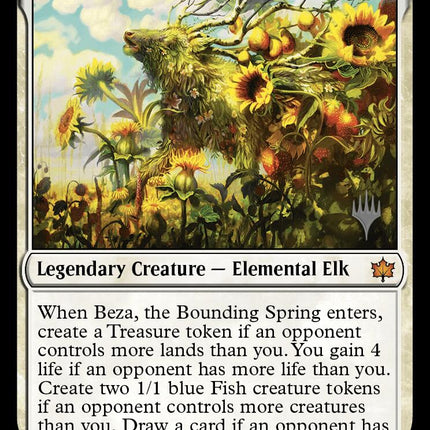 Beza, the Bounding Spring (Promo Pack) [Bloomburrow Promos]