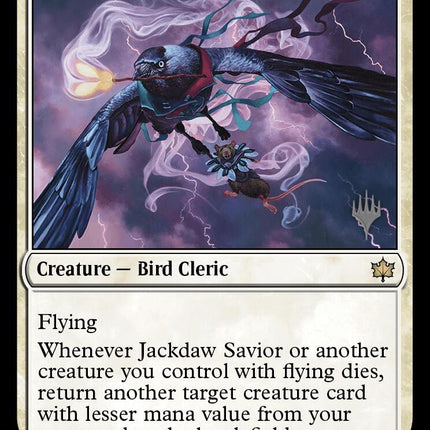 Jackdaw Savior (Promo Pack) [Bloomburrow Promos]