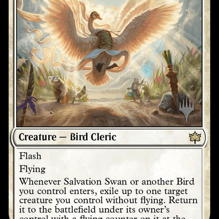 Salvation Swan (Promo Pack) [Bloomburrow Promos]
