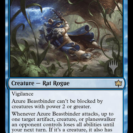 Azure Beastbinder (Promo Pack) [Bloomburrow Promos]