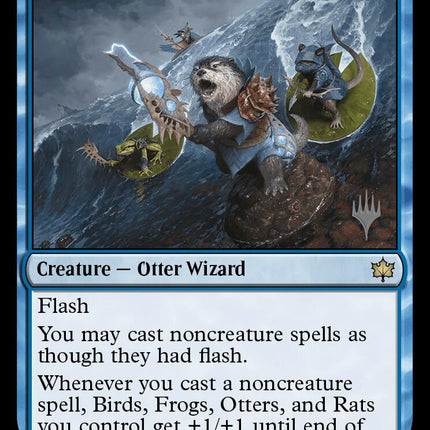 Valley Floodcaller (Promo Pack) [Bloomburrow Promos]