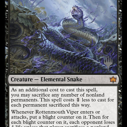 Rottenmouth Viper (Promo Pack) [Bloomburrow Promos]
