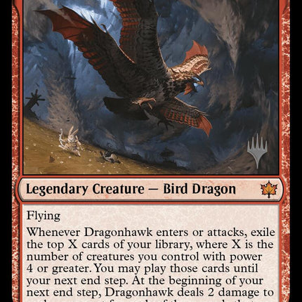 Dragonhawk, Fate's Tempest (Promo Pack) [Bloomburrow Promos]