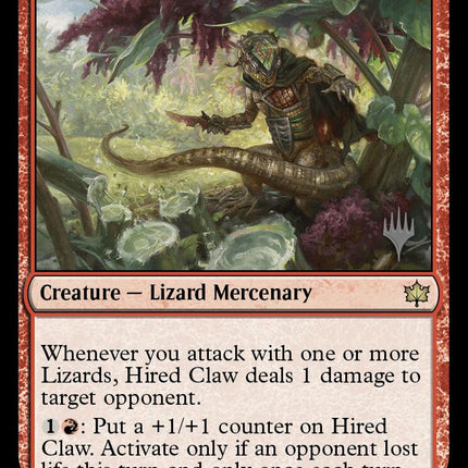 Hired Claw (Promo Pack) [Bloomburrow Promos]