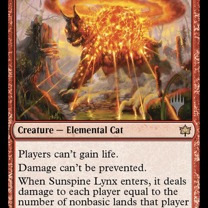 Sunspine Lynx (Promo Pack) [Bloomburrow Promos]
