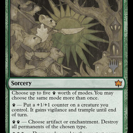 Season of Gathering (Promo Pack) [Bloomburrow Promos]