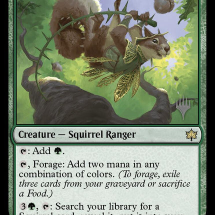 Thornvault Forager (Promo Pack) [Bloomburrow Promos]