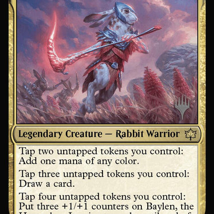 Baylen, the Haymaker (Promo Pack) [Bloomburrow Promos]
