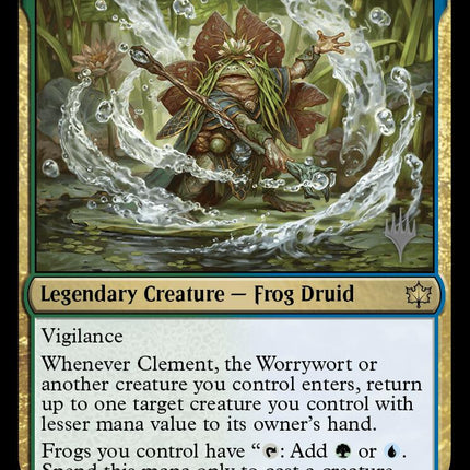 Clement, the Worrywort (Promo Pack) [Bloomburrow Promos]