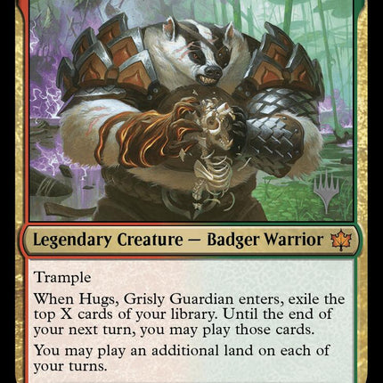 Hugs, Grisly Guardian (Promo Pack) [Bloomburrow Promos]