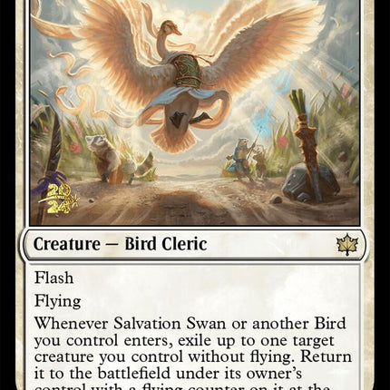 Salvation Swan [Bloomburrow Prerelease Promos]