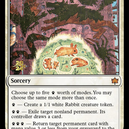 Season of the Burrow [Bloomburrow Prerelease Promos]