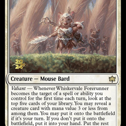 Whiskervale Forerunner [Bloomburrow Prerelease Promos]