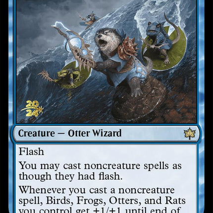 Valley Floodcaller [Bloomburrow Prerelease Promos]