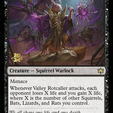 Valley Rotcaller [Bloomburrow Prerelease Promos]