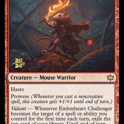 Emberheart Challenger [Bloomburrow Prerelease Promos]