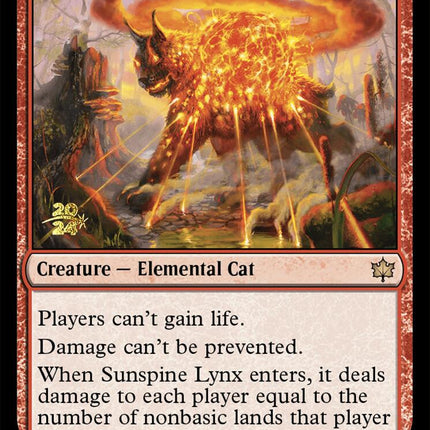 Sunspine Lynx [Bloomburrow Prerelease Promos]