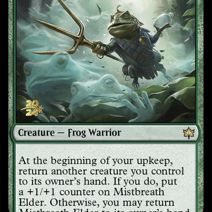 Mistbreath Elder [Bloomburrow Prerelease Promos]