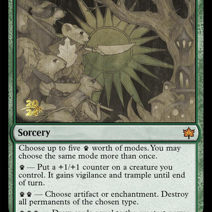 Season of Gathering [Bloomburrow Prerelease Promos]